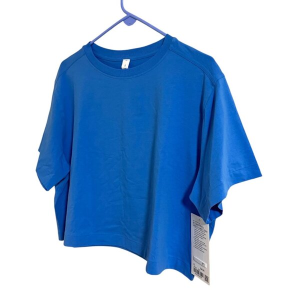 NWT Lululemon All Yours Organic Cotton Cropped T-Shirt - Picture 4 of 6